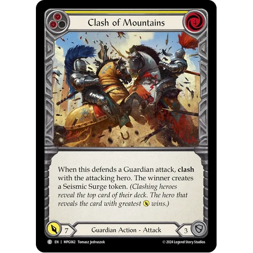 Clash of Mountains (Yellow) (Regular) - MPG