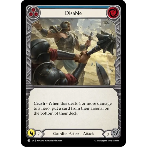 Disable (Blue) - MPG