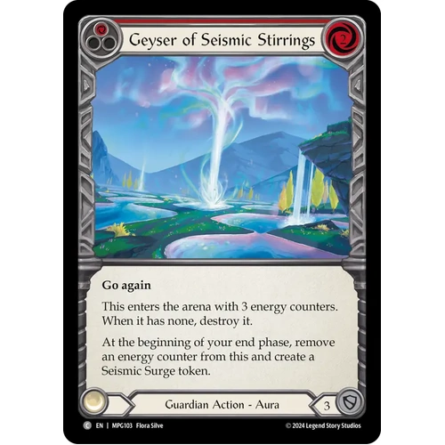 Geyser of Seismic Stirrings (Red) - MPG