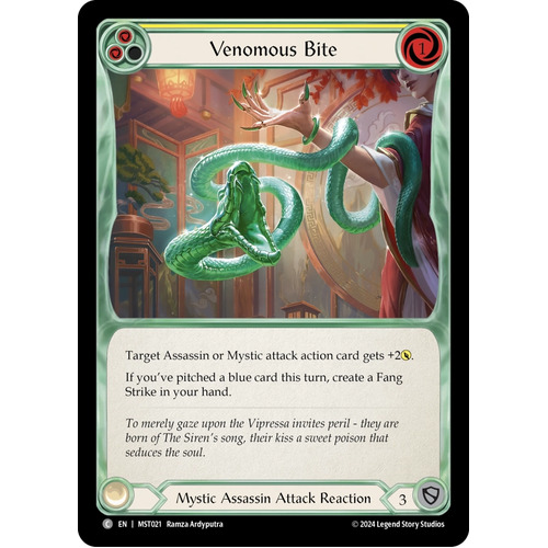Venomous Bite (Yellow) - MST