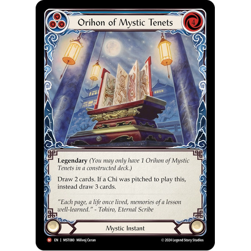 Orihon of Mystic Tenets - MST