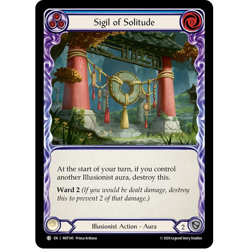 Sigil of Solitude (Blue) - MST