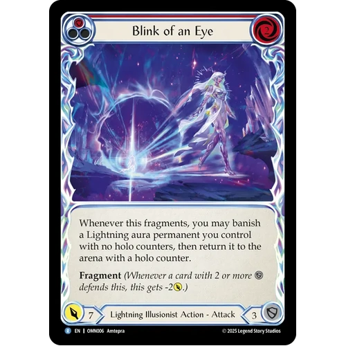 Blink of an Eye [OMN006] (Omens of the Third Age)  Rainbow Foil