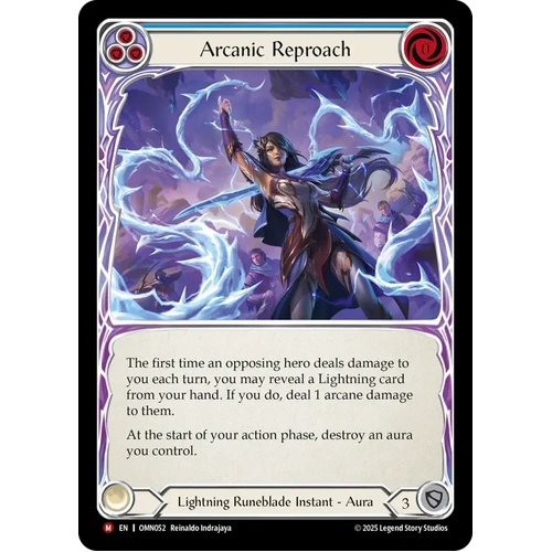 Arcanic Reproach [OMN052] (Omens of the Third Age)  Rainbow Foil