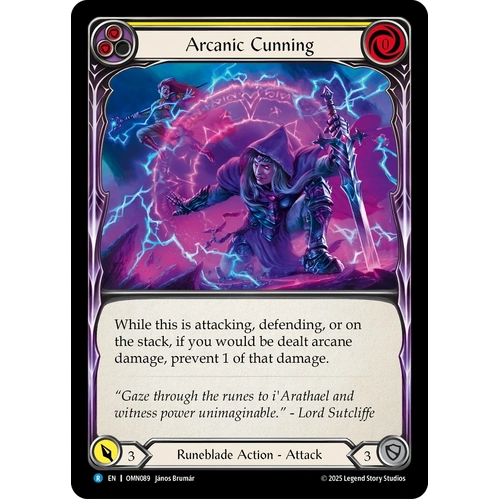Arcanic Cunning (Yellow) [OMN089] (Omens of the Third Age)