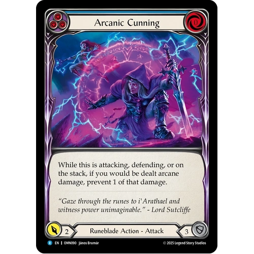 Arcanic Cunning (Blue) [OMN090] (Omens of the Third Age)