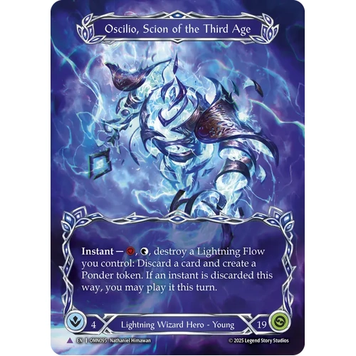 Oscilio Scion Of The Third Age (Marvel) [OMN095] (Omens of the Third Age)  Cold Foil