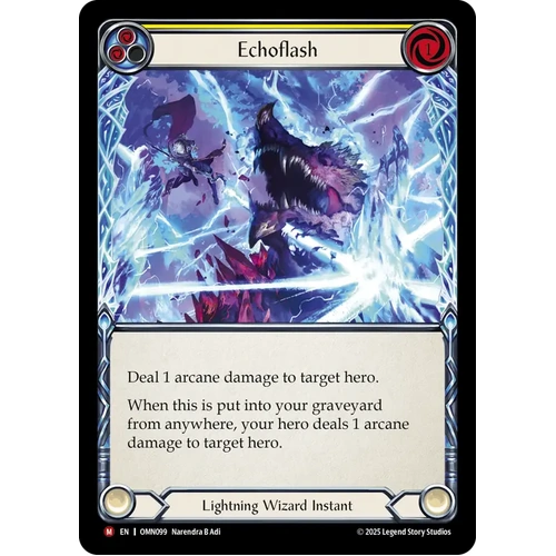 Echoflash (Yellow) [OMN099] (Omens of the Third Age)