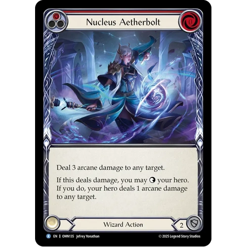 Nucleus Aetherbolt (Red) [OMN135] (Omens of the Third Age)