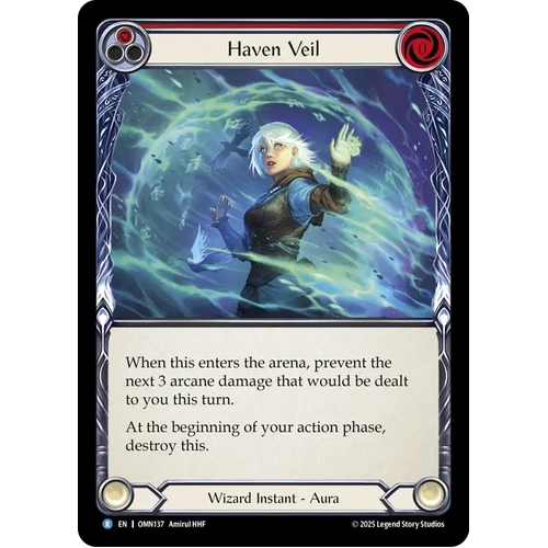 Haven Veil (Red) [OMN137] (Omens of the Third Age)