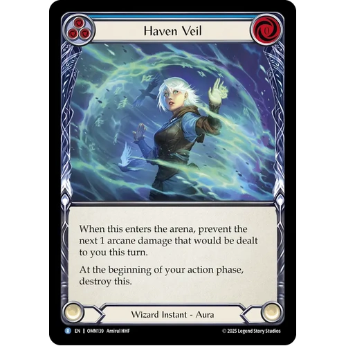 Haven Veil (Blue) [OMN139] (Omens of the Third Age)