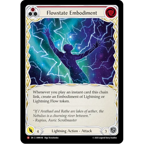 Flowstate Embodiment (Red) [OMN146] (Omens of the Third Age)