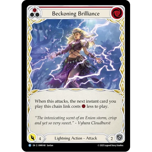 Beckoning Brilliance (Red) [OMN148] (Omens of the Third Age)