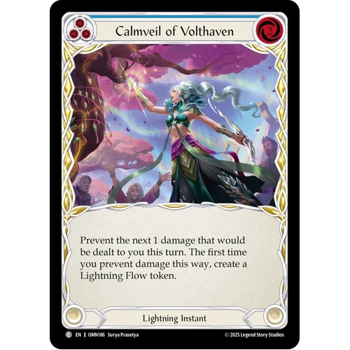 Calmveil Of Volthaven (Blue) [OMN186] (Omens of the Third Age)