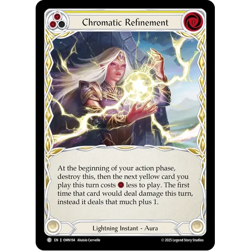 Chromatic Refinement (Yellow) [OMN194] (Omens of the Third Age)