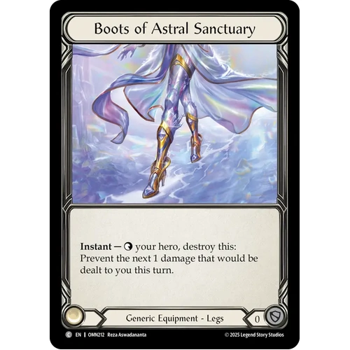 Boots Of Astral Sanctuary [OMN212] (Omens of the Third Age)