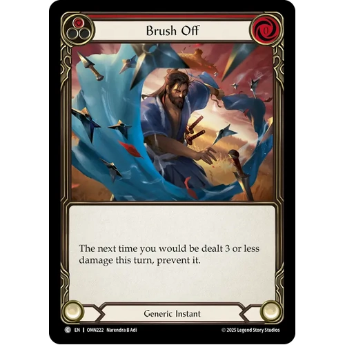 Brush Off (Red) [OMN222] (Omens of the Third Age)