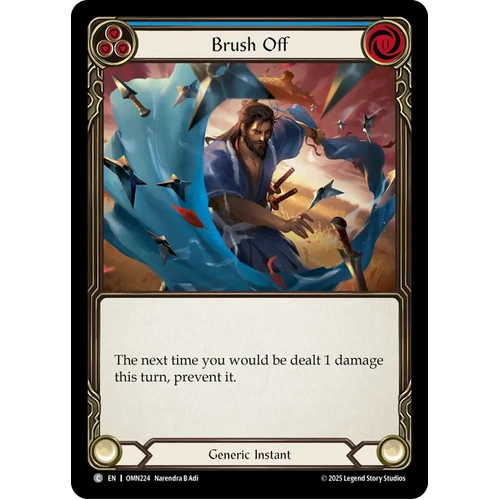 Brush Off (Blue) [OMN224] (Omens of the Third Age)