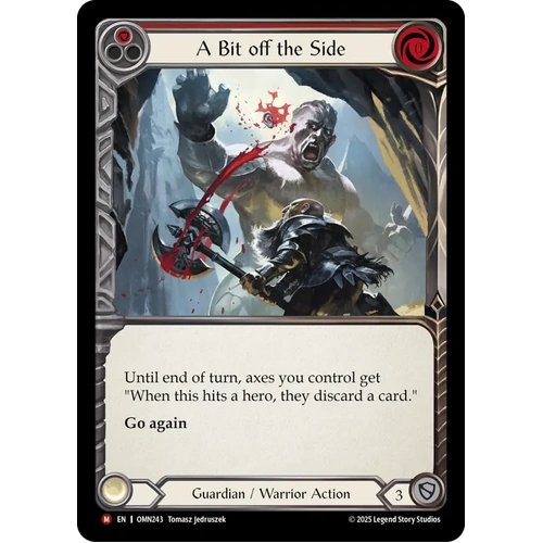 A Bit Off The Side (Red) [OMN243] (Omens of the Third Age)