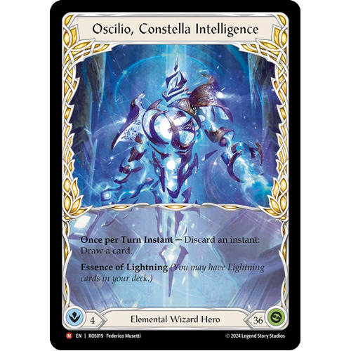 その他 Osilio, Constella Intelligence Marvel Oscilio, Constella Intelligence (Marvel) (Cold Foil) - ROS