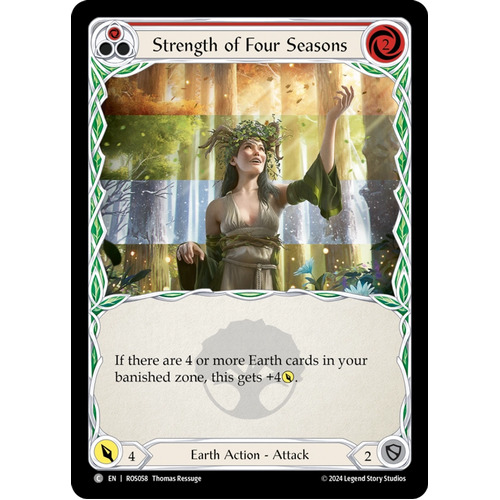 Strength of Four Seasons (Red) (Regular) (Regular) - ROS