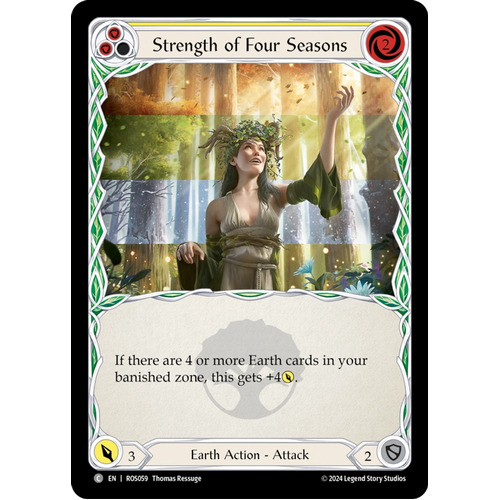 Strength of Four Seasons (Yellow) (Regular) (Regular) - ROS