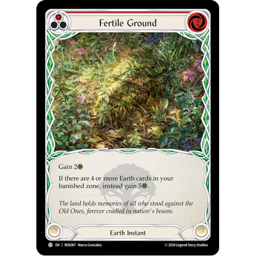 Fertile Ground (Red) (Regular) - ROS