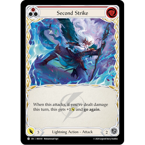 Second Strike (Red) (Regular) - ROS