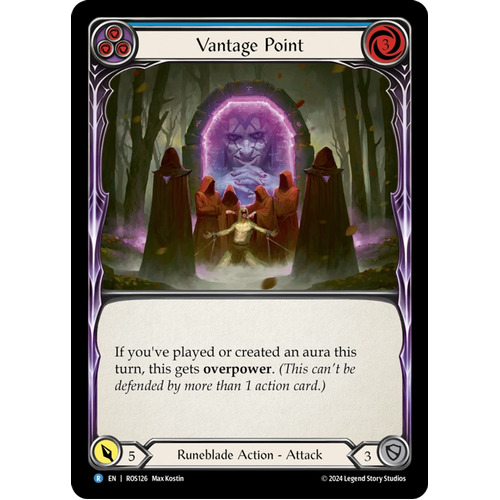 Vantage Point (Blue) (Rainbow Foil) - ROS