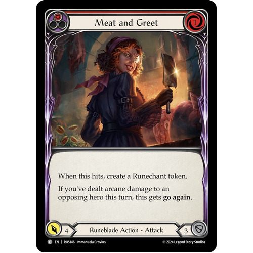 Meat and Greet (Red) (Regular) - ROS