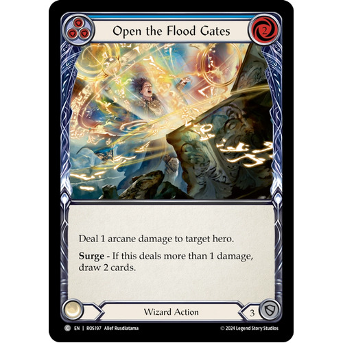 Open the Flood Gates (Blue) (Regular) - ROS