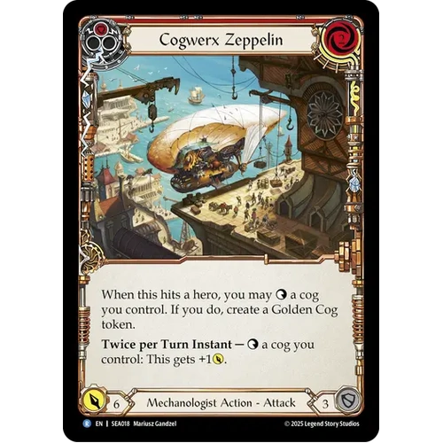 Cogwerx Zeppelin (Red) (Regular)