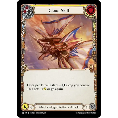 Cloud Skiff (Yellow) (Rainbow Foil)