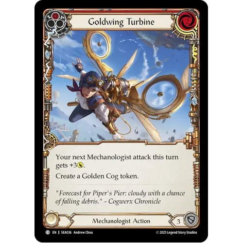 Goldwing Turbine (Red) (Rainbow Foil)