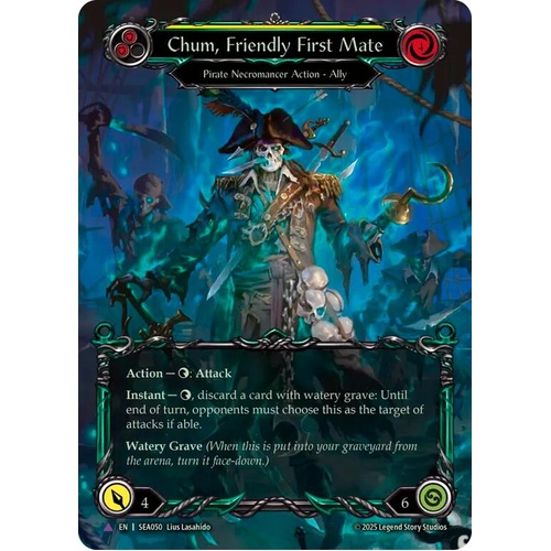 Chum, Friendly First Mate (Cold Foil Marvel)