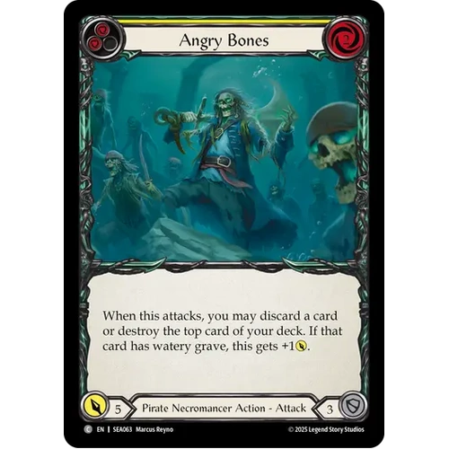 Angry Bones (Yellow) (Rainbow Foil)