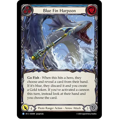 Blue Fin Harpoon (Rainbow Foil)