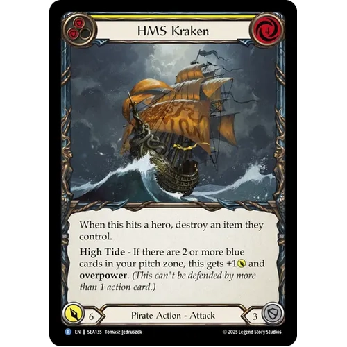 HMS Kraken (Treasure) (Cold Foil)