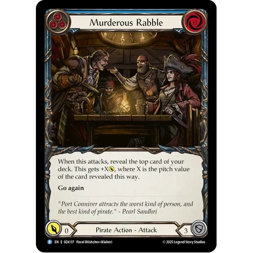 Murderous Rabble (Treasure) (Cold Foil)