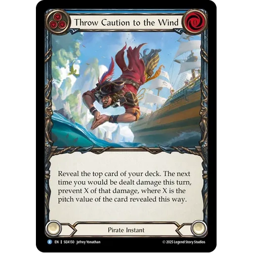 Throw Caution to the Wind (Treasure) (Cold Foil)