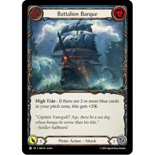Battalion Barque (Blue) (Regular)