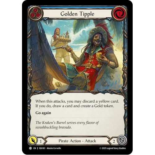 Golden Tipple (Blue) (Rainbow Foil)