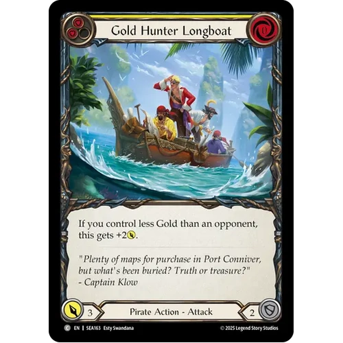 Gold Hunter Longboat (Rainbow Foil)