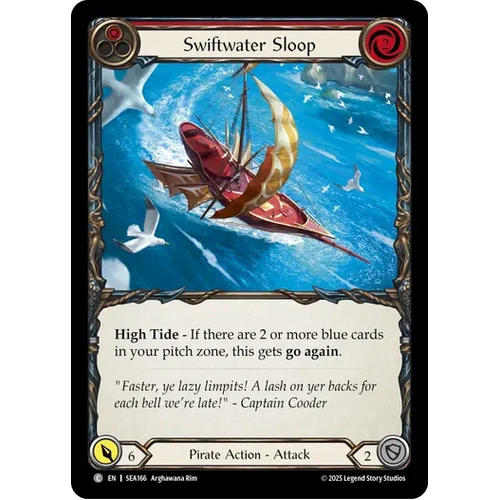 Swiftwater Sloop (Red) (Rainbow Foil)