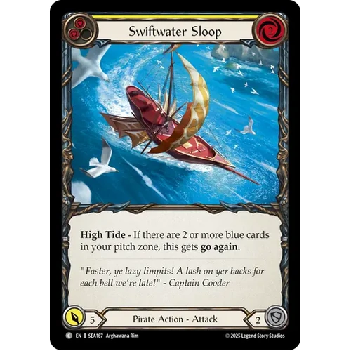 Swiftwater Sloop (Yellow) (Treasure) (Cold Foil)