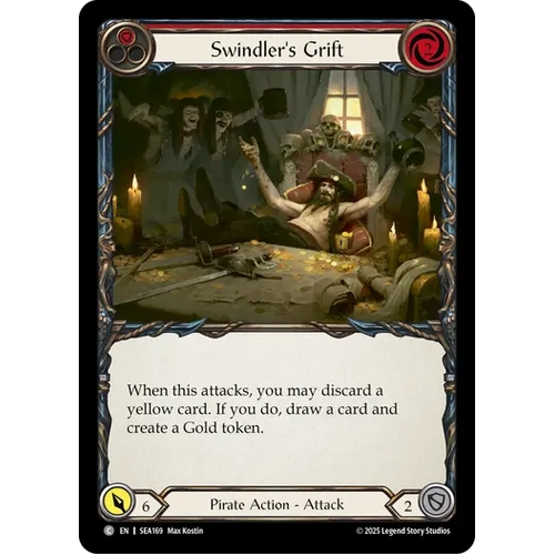 Swindler's Grift (Red) (Treasure) (Cold Foil)