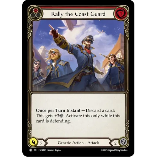 Rally the Coast Guard (Red) (Regular)