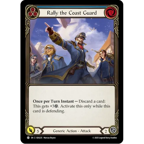 Rally the Coast Guard (Blue) (Regular)