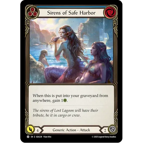 Sirens of Safe Harbor (Blue) (Regular)