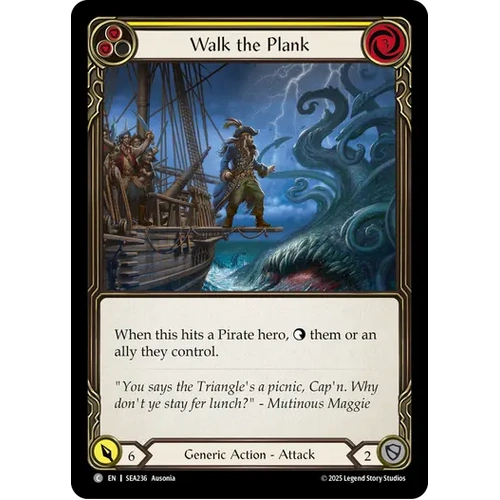Walk the Plank (Yellow) (Rainbow Foil)